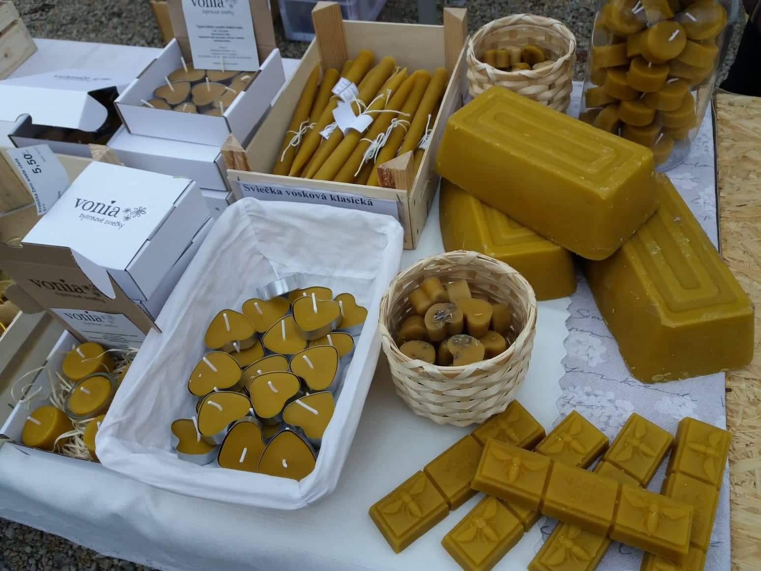 vonia.sk_včelí vosk výrobky