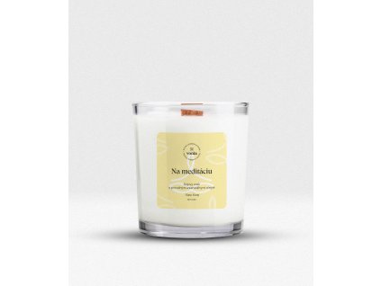 Vonia sójová sviečka na meditáciu 180g