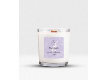 Vonia sójová sviečka na spánok 180g